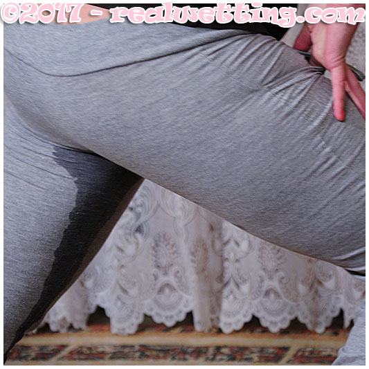 Workout fails with dominika wetting sweatpants