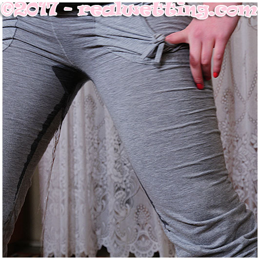 Workout fails with dominika wetting sweatpants