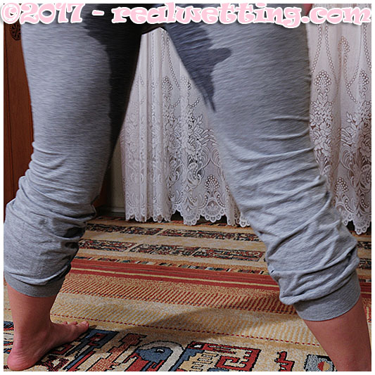 Workout fails with dominika wetting sweatpants