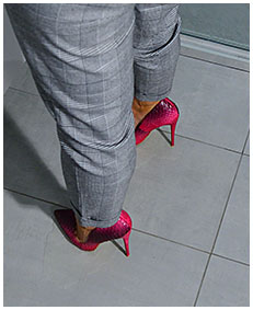 business lady pees herself next to toilet accident wetting 4