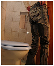 alice got too late to the toilet she filled her jeans with piss 7973