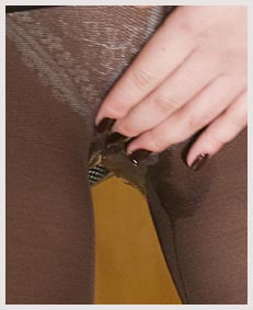 alice pissing brown  pantyhose nylons 094